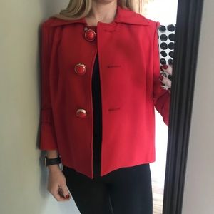 Red Blazer, Size Small, New With Tags